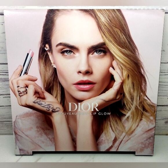 Dior Acrylic Store Display Christian Dior Lip Art Beauty Home 2 Sided - Picture 1 of 10